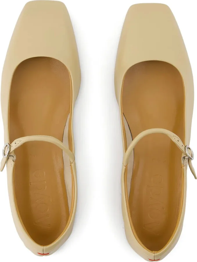Leather Ballerina Shoes - Image 4