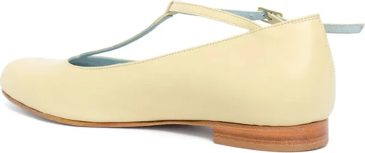Leather Ballerina Shoes - Image 3