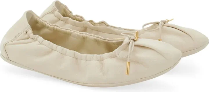 Leather Ballerina Shoes - Image 2