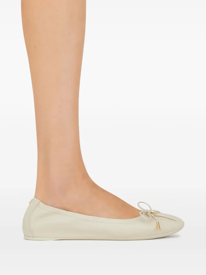 Leather Ballerina Shoes - Image 5