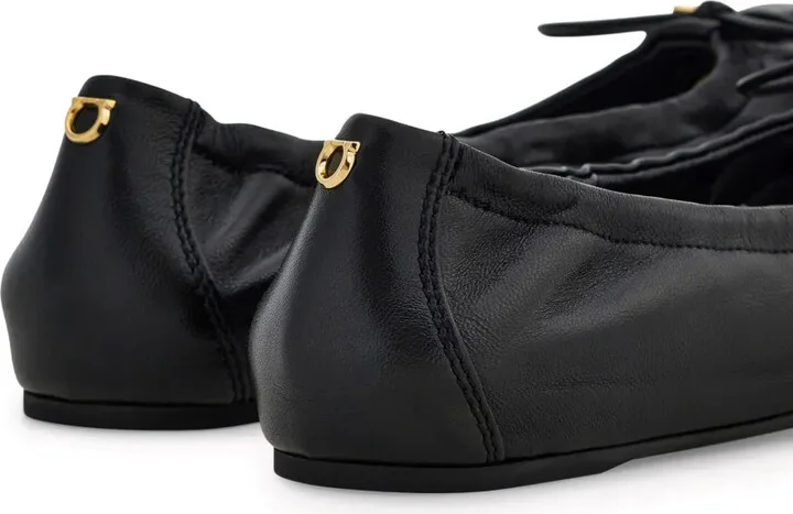 Leather Ballerina Shoes - Image 3