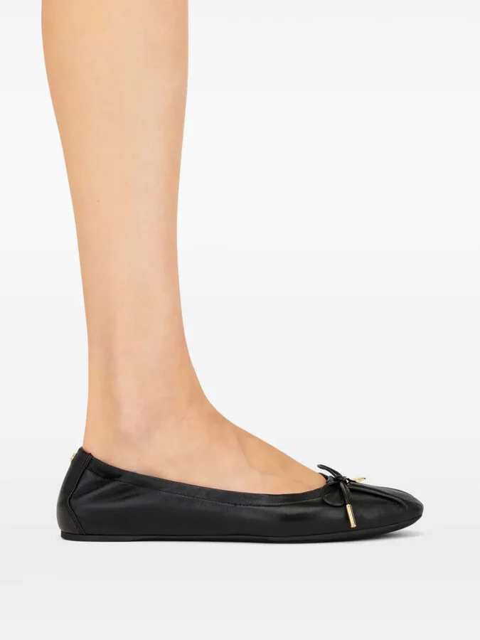Leather Ballerina Shoes - Image 5