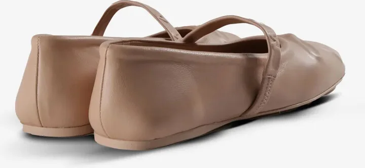 Leather Ballerina Shoes - Image 3