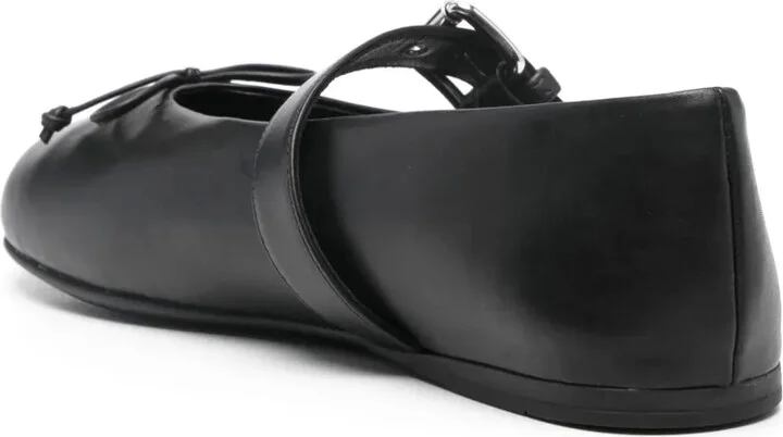 Leather Ballerina Shoes - Image 3