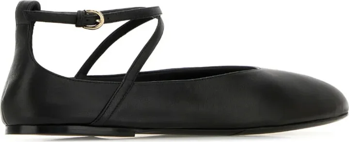 Leather Ballerina Shoes - Image 3