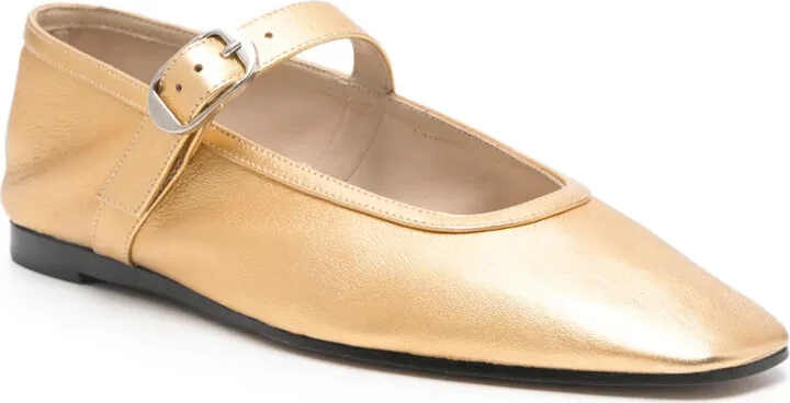 Leather Ballerina Shoes - Image 2