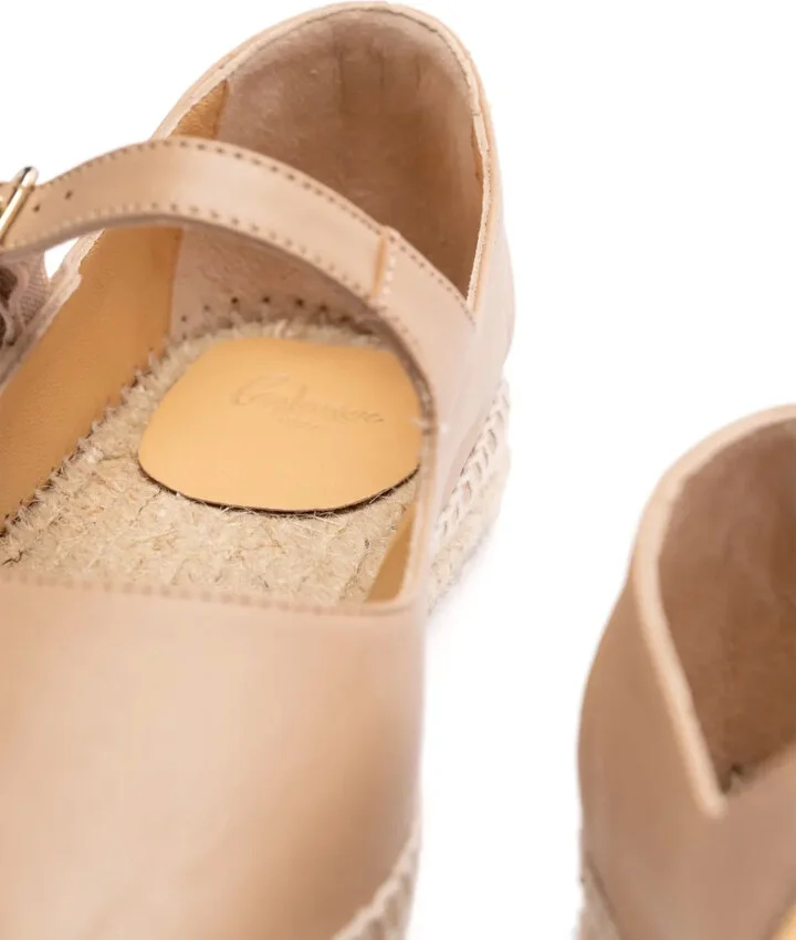 Leather Ballerina Shoes - Image 5