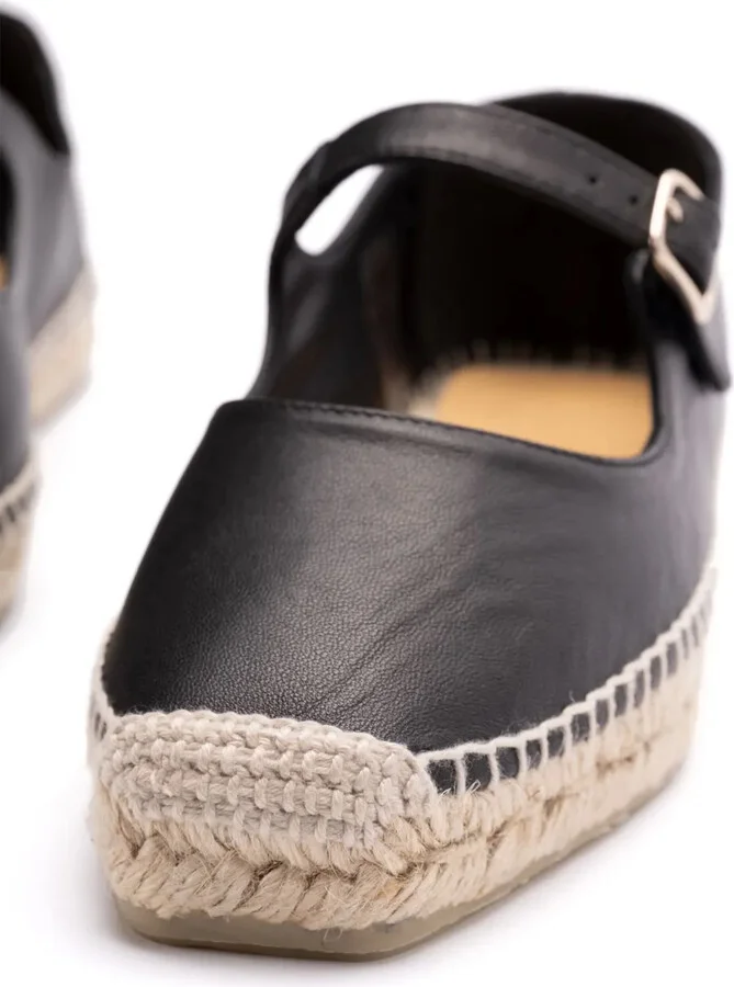 Leather Ballerina Shoes - Image 5
