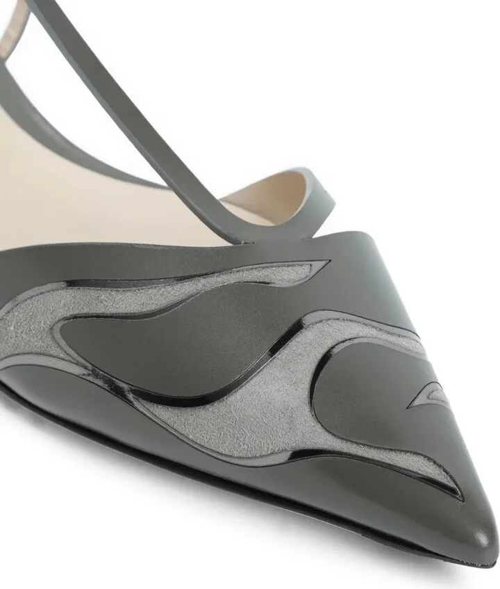 Leather Ballerina Shoes - Image 4