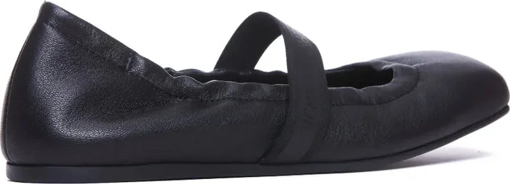 Leather Ballerina Shoes - Image 3