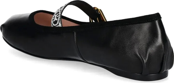 Leather Ballerina Shoes - Image 3