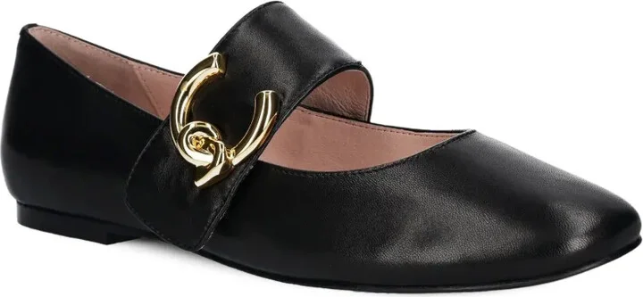 Leather Ballerina Shoes - Image 2