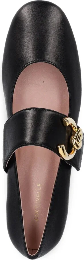 Leather Ballerina Shoes - Image 4