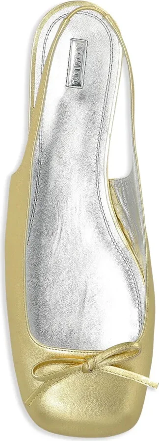 Leather Ballerina Shoes - Image 4