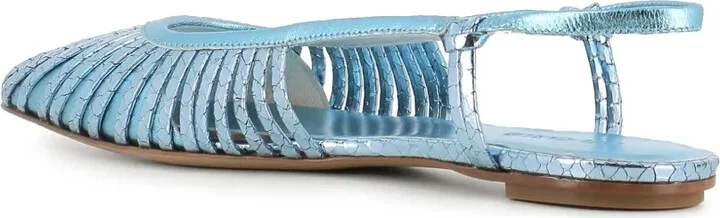 Leather Ballerina Shoes - Image 3