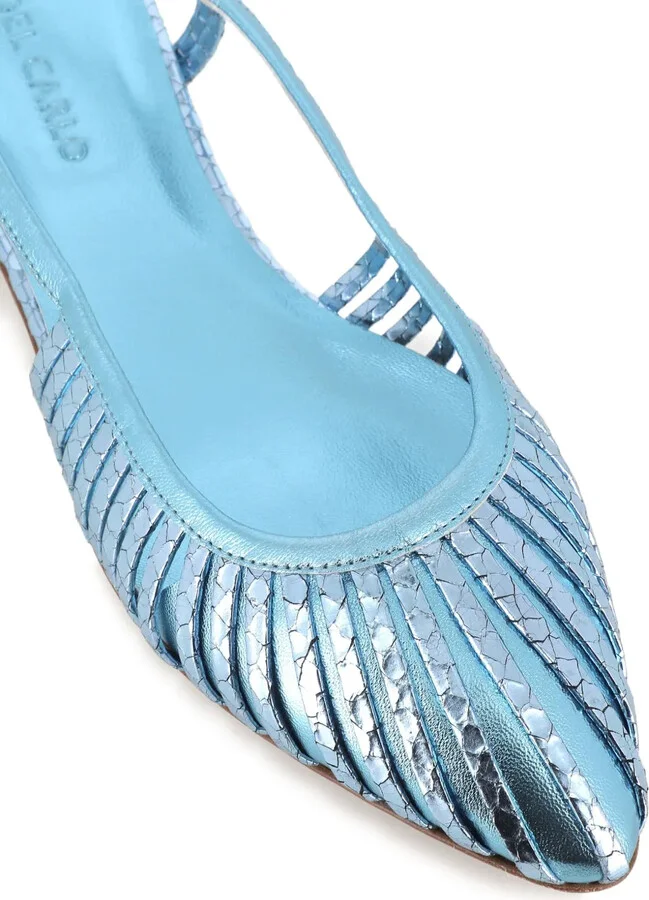 Leather Ballerina Shoes - Image 5