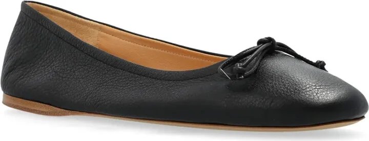 Leather Ballerina Shoes - Image 2