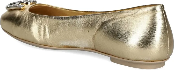 Leather Ballerina Shoes - Image 3