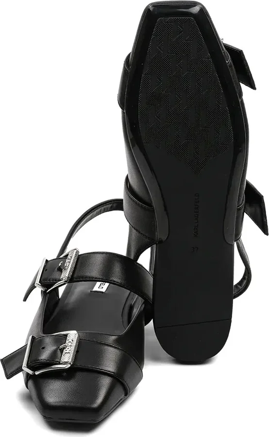 Leather Ballerina Shoes - Image 5