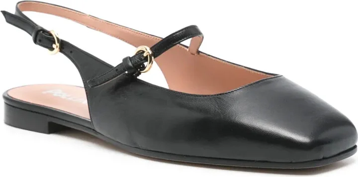 Leather Ballerina Shoes - Image 2