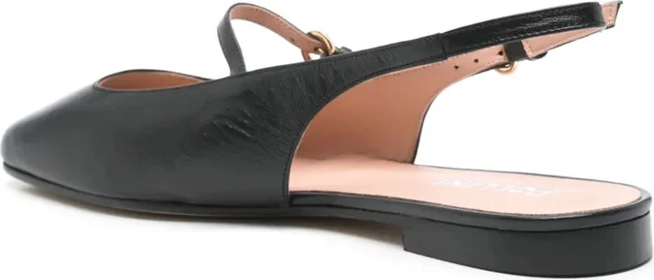 Leather Ballerina Shoes - Image 3