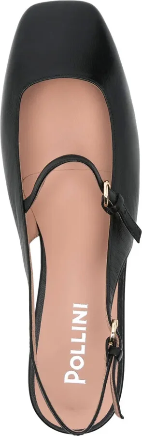 Leather Ballerina Shoes - Image 4