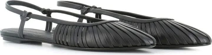Leather Ballerina Shoes - Image 2
