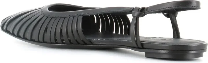 Leather Ballerina Shoes - Image 3