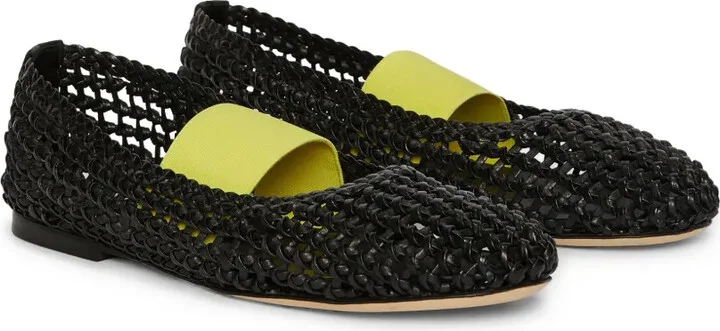 Leather Ballerina Shoes - Image 2