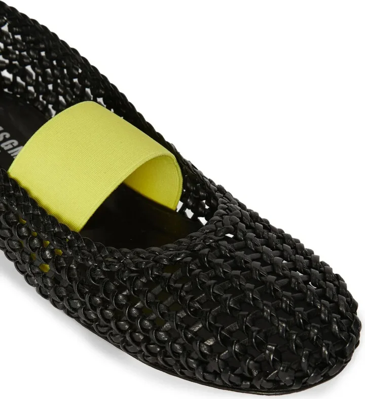 Leather Ballerina Shoes - Image 4