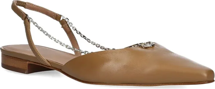 Leather Ballerina Shoes - Image 2