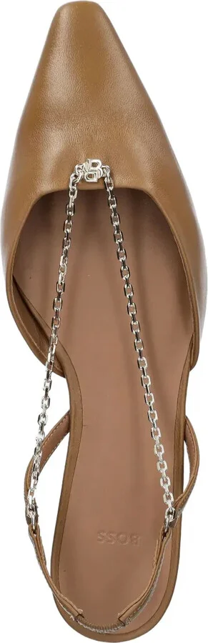 Leather Ballerina Shoes - Image 4