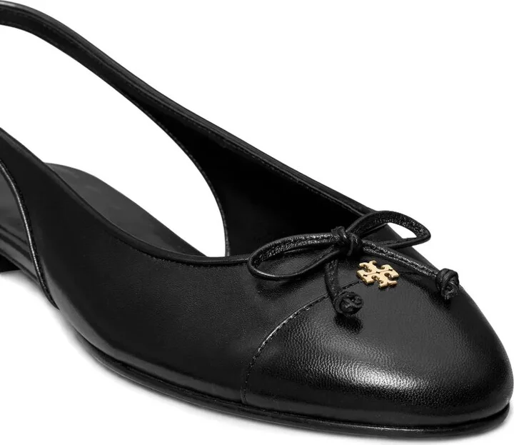 Leather Ballerina Shoes - Image 4