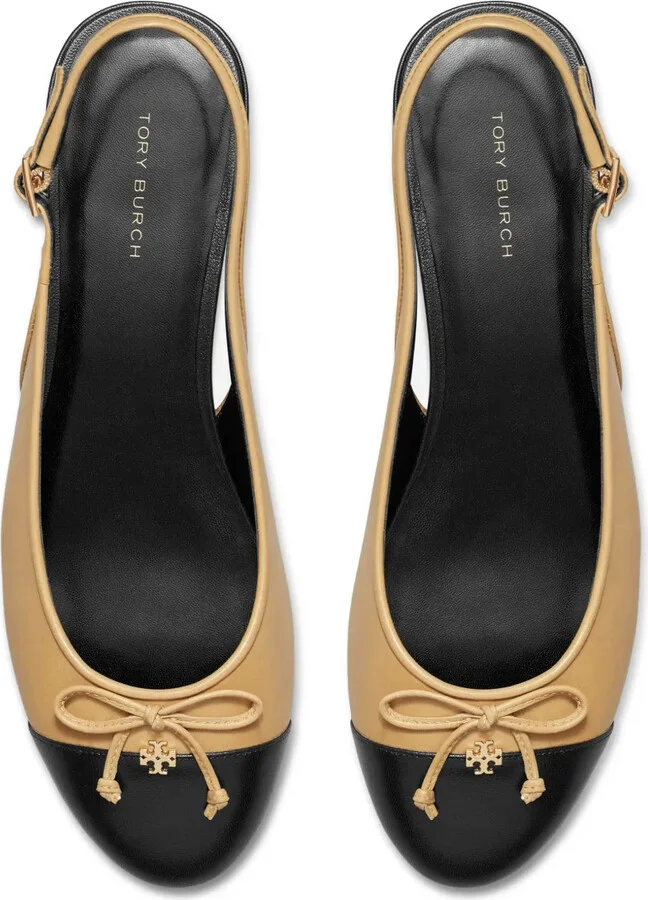 Leather Ballerina Shoes - Image 3