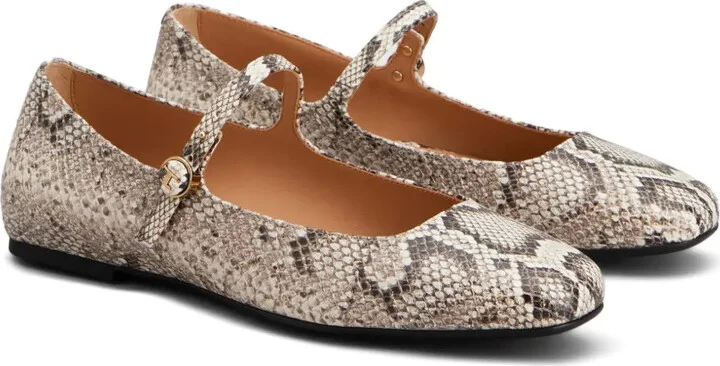 Leather Ballerina Shoes - Image 2
