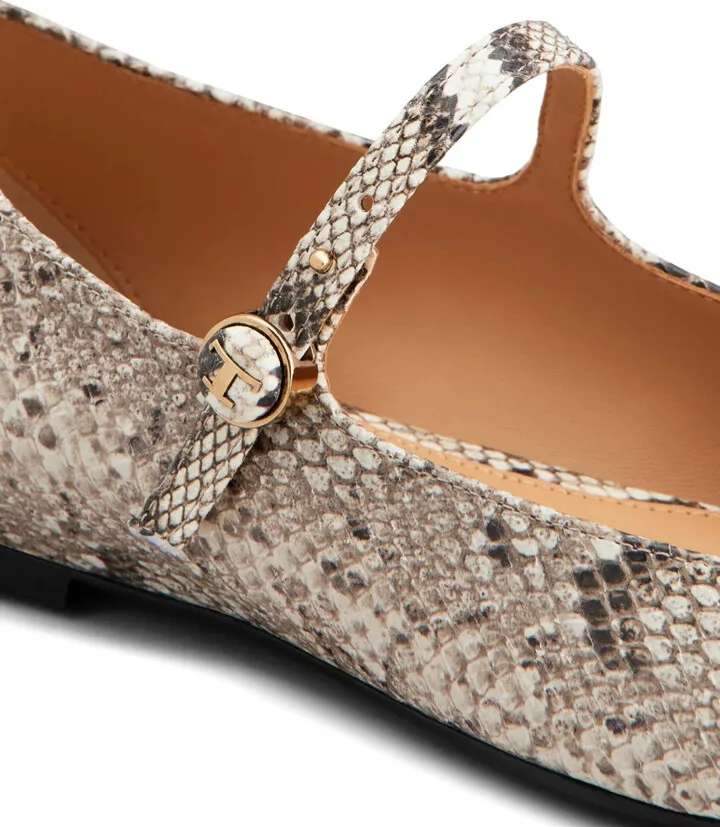 Leather Ballerina Shoes - Image 5