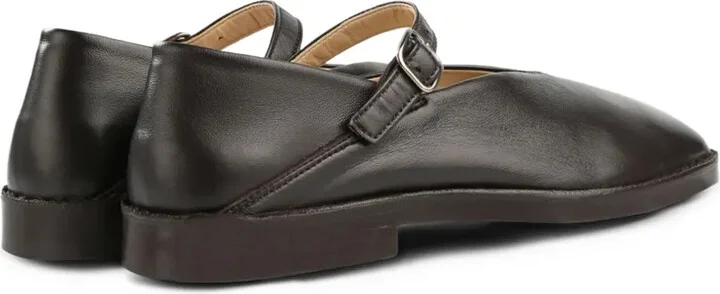 Leather Ballerina Shoes - Image 3