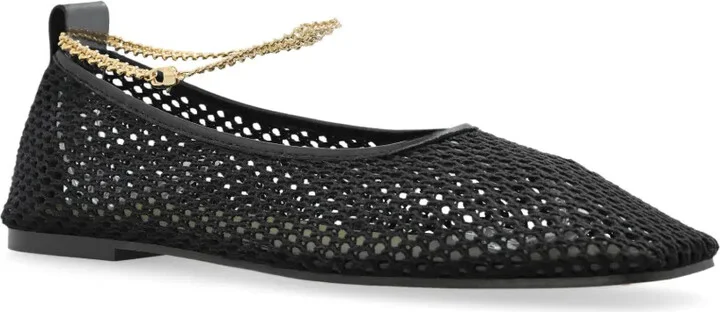 Leather Ballerina Shoes - Image 2