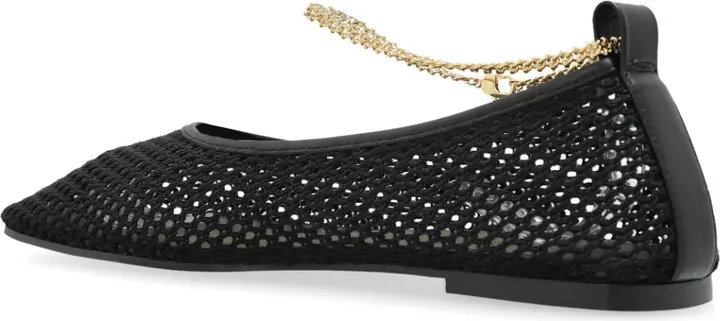 Leather Ballerina Shoes - Image 3
