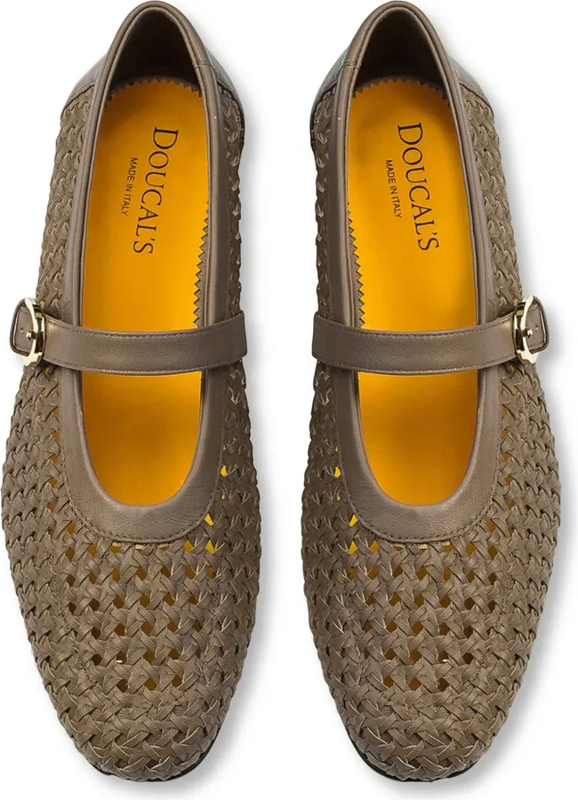 Leather Ballerina Shoes - Image 4