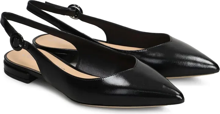 Leather Ballerina Shoes - Image 2