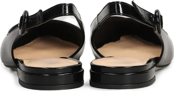Leather Ballerina Shoes - Image 3