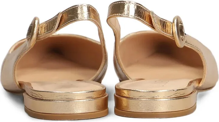 Leather Ballerina Shoes - Image 3