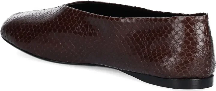Leather Ballerina Shoes - Image 3