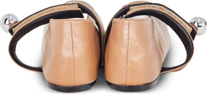 Leather Ballerina Shoes - Image 3