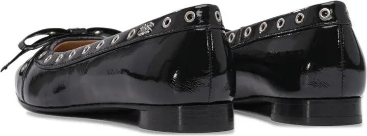 Leather Ballerina Shoes - Image 3