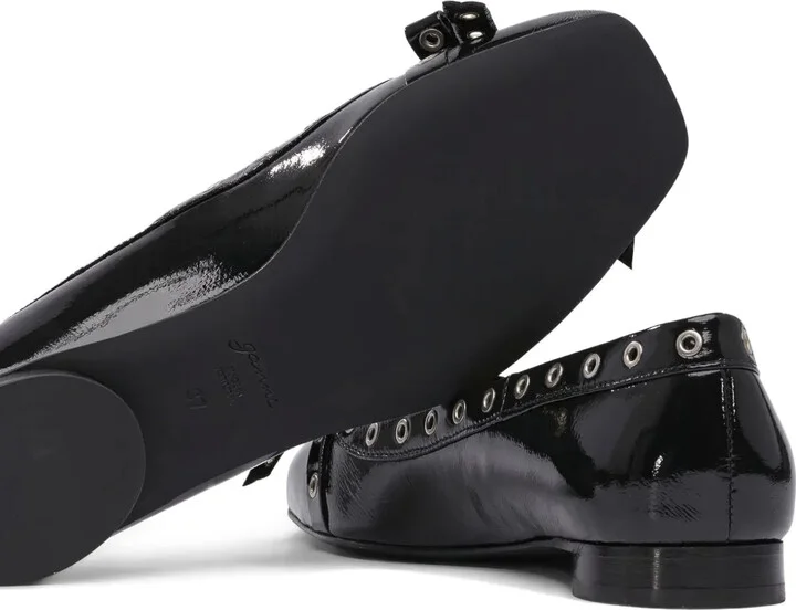 Leather Ballerina Shoes - Image 5