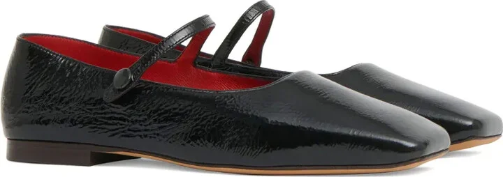 Leather Ballerina Shoes - Image 2