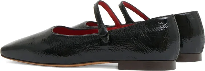 Leather Ballerina Shoes - Image 3