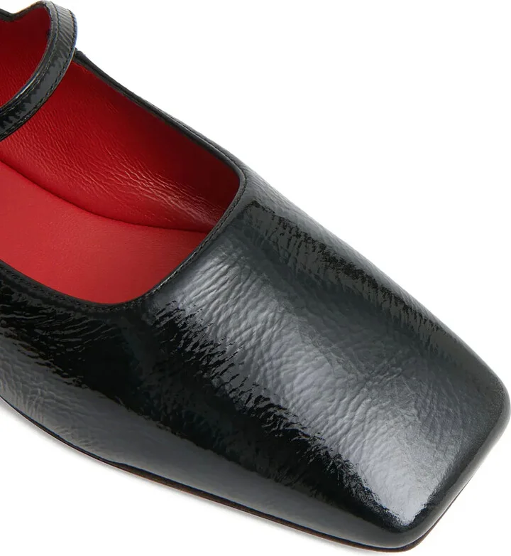 Leather Ballerina Shoes - Image 4